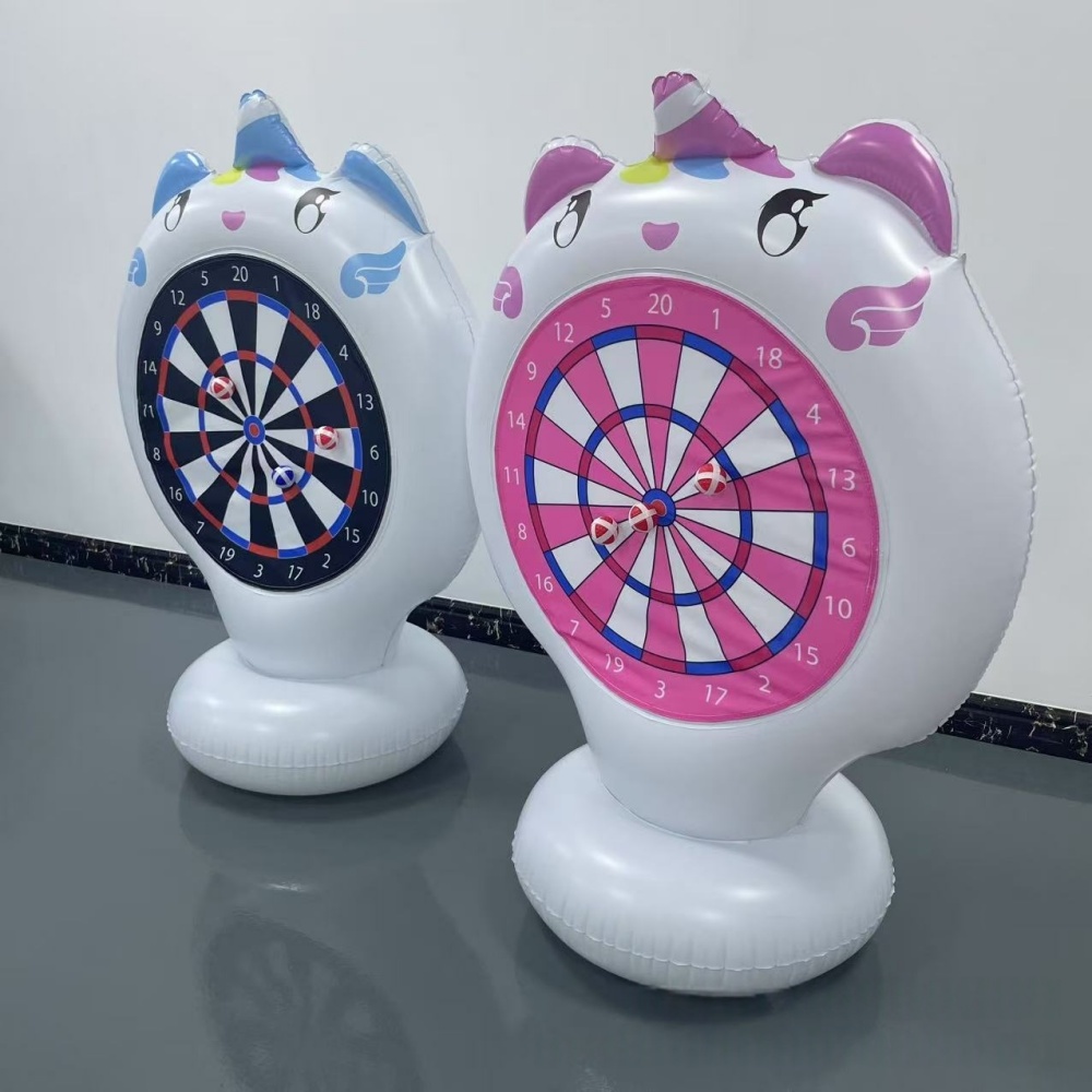Unicórnio inflável jogando jog - Kids Outdoor House avaliação e preço
