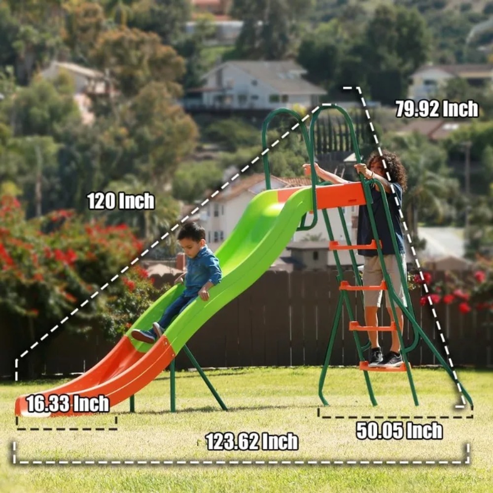 Guarda-sóis para Pátio - Escor - Kids Outdoor Swing Set With Slide avaliação e preço