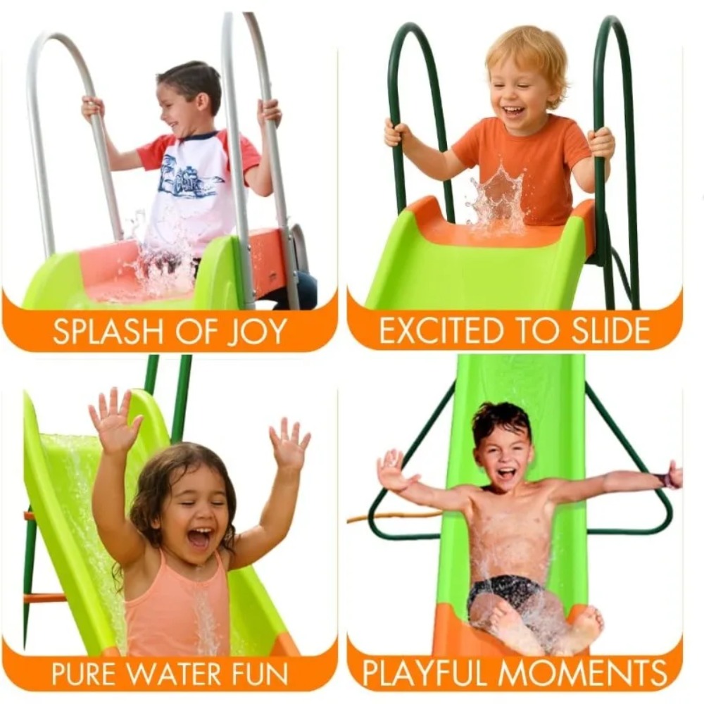 Guarda-sóis para Pátio - Escor - Kids Outdoor Swing Set With Slide avaliação e preço