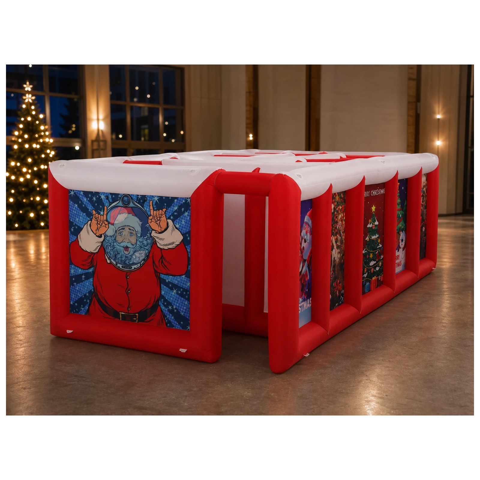 Labirinto Inflável Grande Verm - Outdoor Games For Kids avaliação e preço