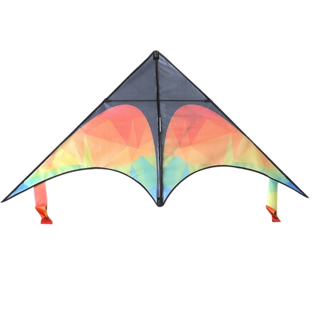 Pipa delta grande de cauda dup - Kite Easy Fly Kids avaliação e preço