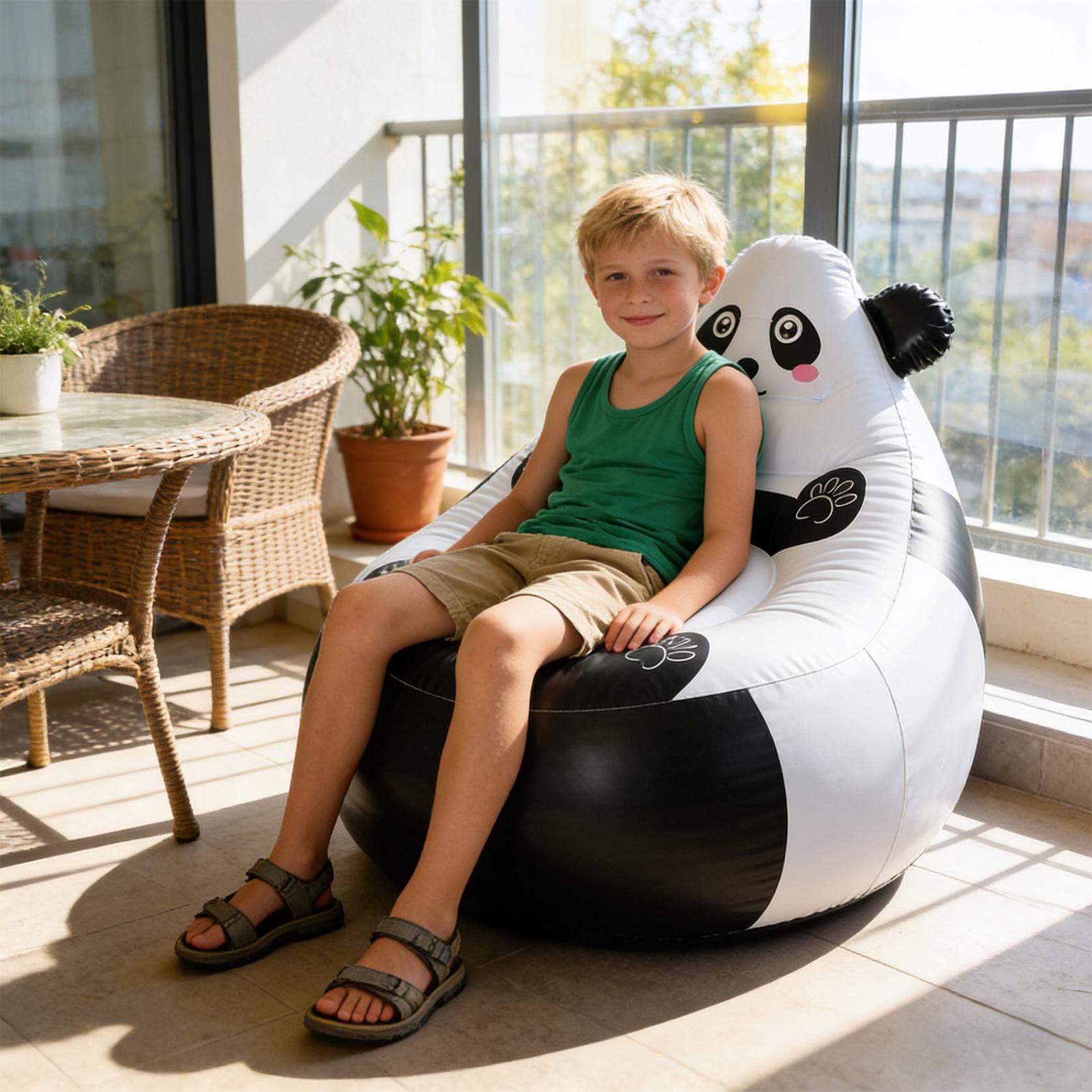 Sofá inflável para crianças, c - Kids Outdoor Foldable Chair avaliação e preço