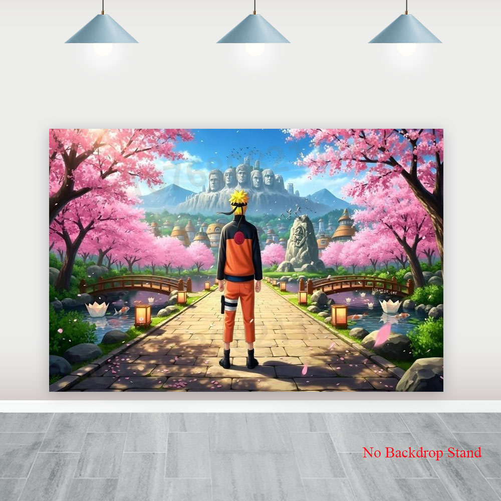 Banner de Fundo Naruto para Me - Kids Outdoor Movies avaliação e preço